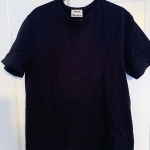 Acne Studios Navy Eddy T Shirt